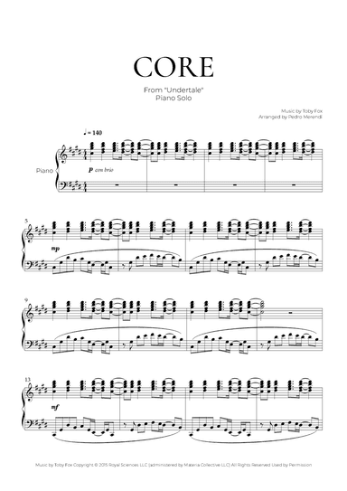 Undertale Variations (arr. Pedro Merendi)