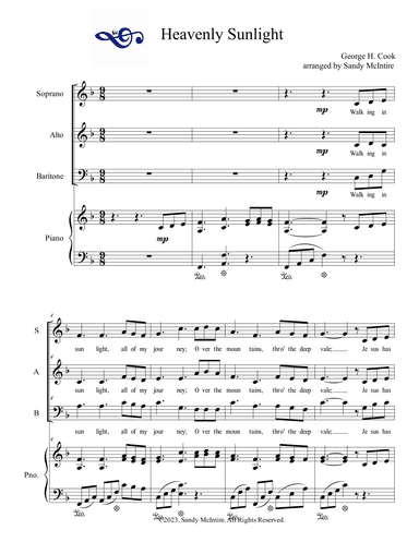 Heavenly Sunlight (arr. Sandy McIntire)
