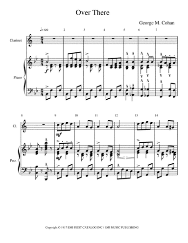 Over There (arr. Dominic Meccia)