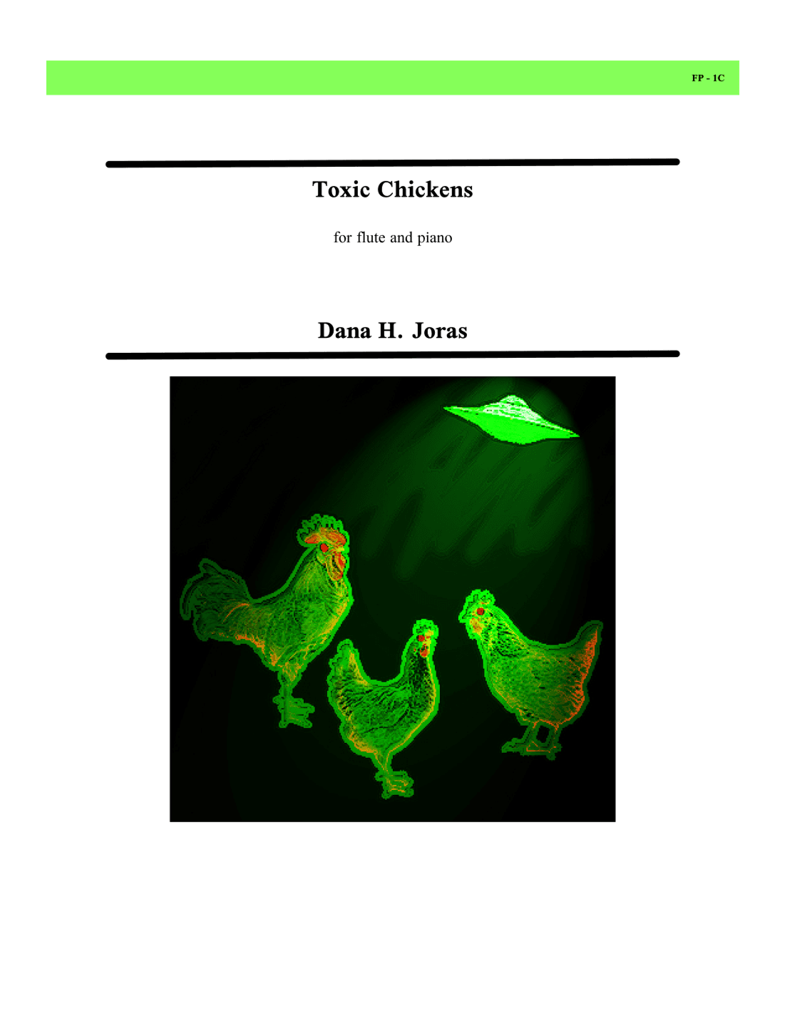 Toxic Chickens for flute and piano