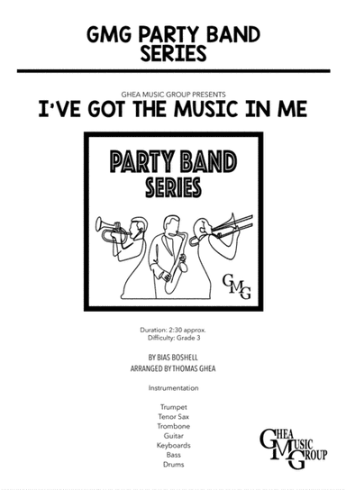 I've Got The Music In Me (arr. Thomas Ghea)