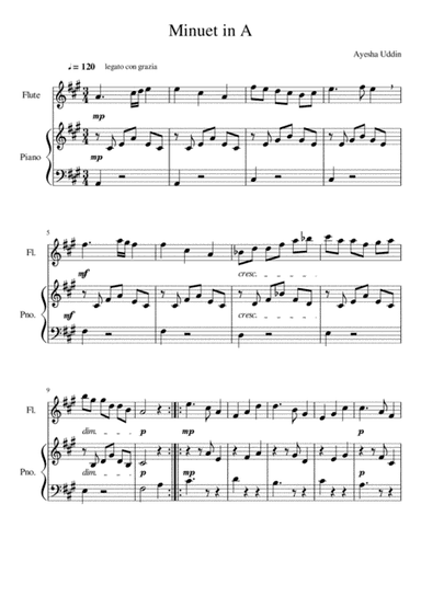 Minuet in A