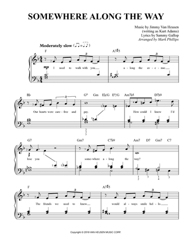 Somewhere Along The Way (arr. Mark Phillips)