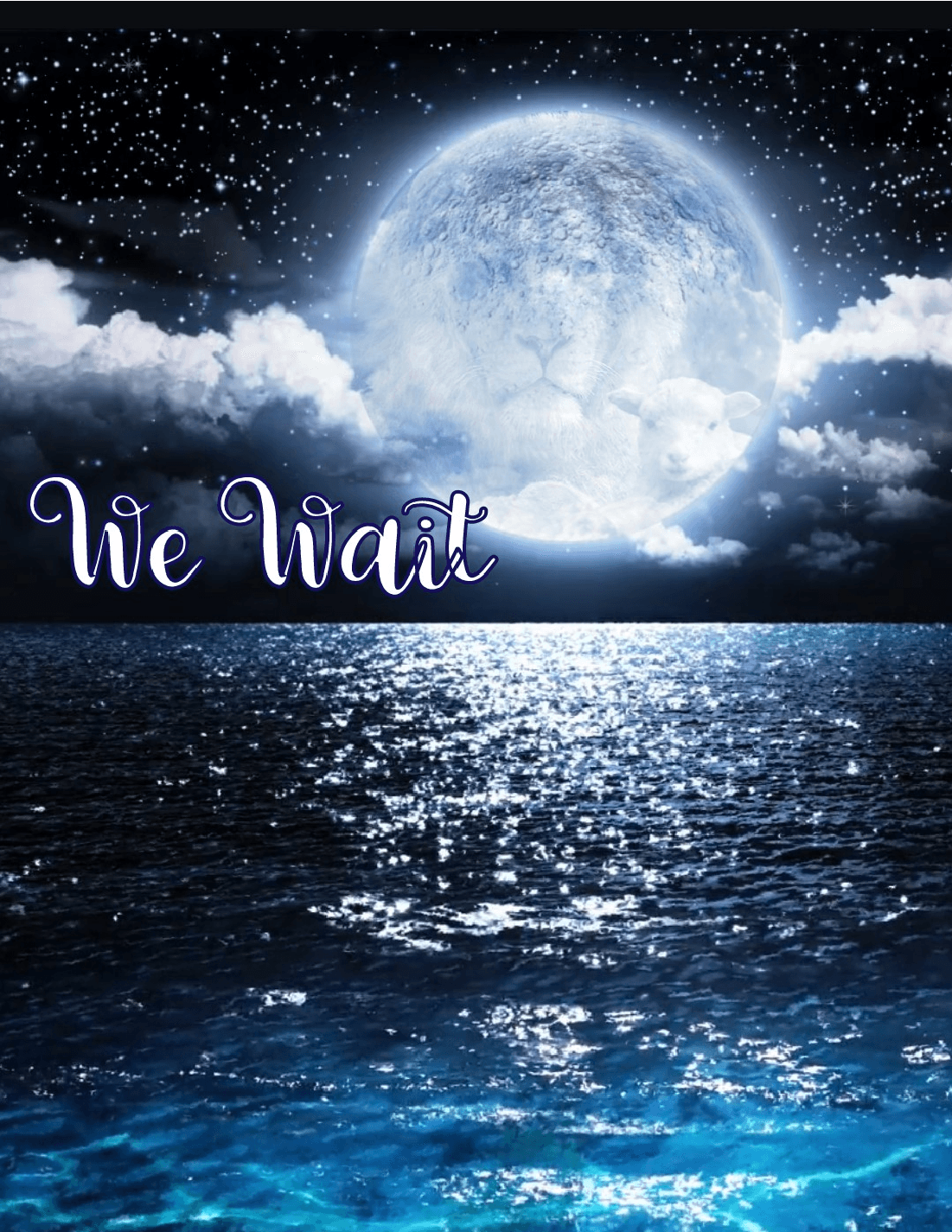 We Wait, original song for SATB