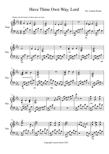 Have Thine Own Way, Lord (arr. Lauren Swain)