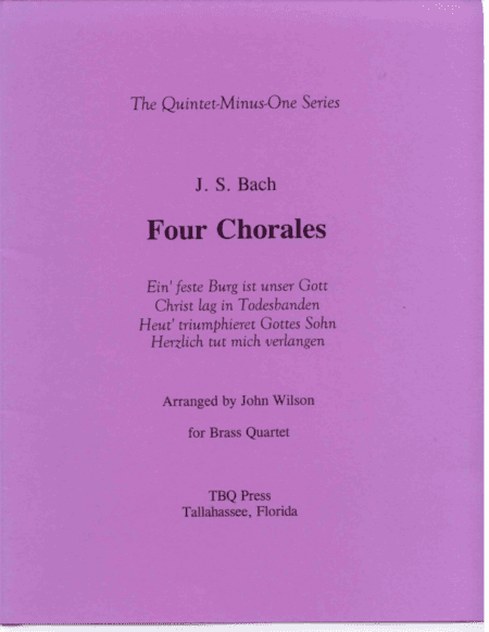 Four Chorales (arr. John Wilson)