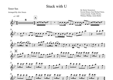 Stuck With U (arr. Alex Souza)