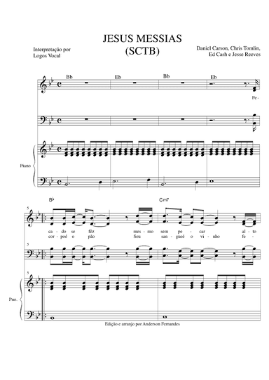 Jesus Messiah (arr. Anderson Miranda Fernandes)