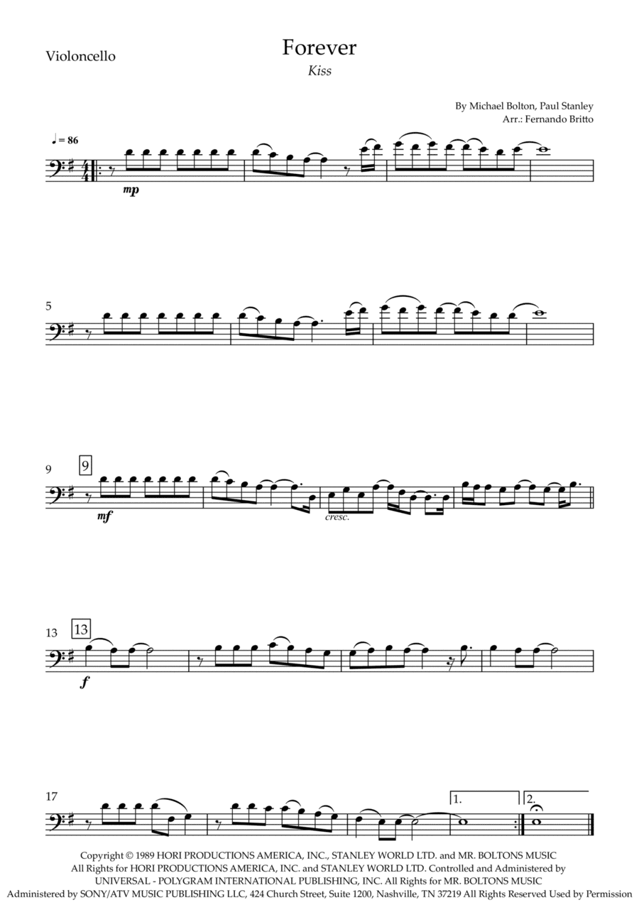 Forever (arr. Fernando Britto)