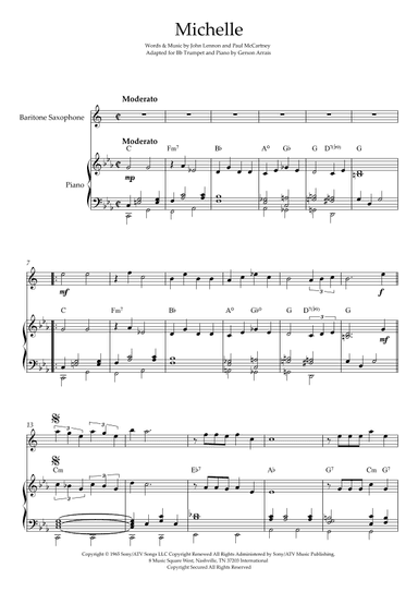 Michelle (arr. Gerson Arrais)