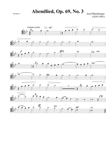 Abendlied by Josef Rheinberger (arr. Philip Brink)