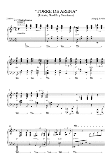 TORRE DE ARENA (arr. Jesús Lavilla)