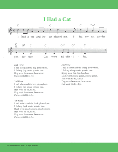 I Had a Cat (arr. Hal Wright)