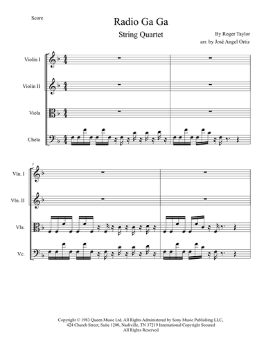 Radio Ga Ga (arr. José angel Ortiz ramirez)