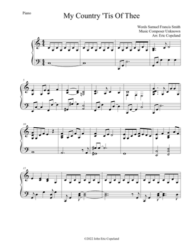 My Country 'Tis of Thee / God Save the Queen (arr. John Eric Copeland)