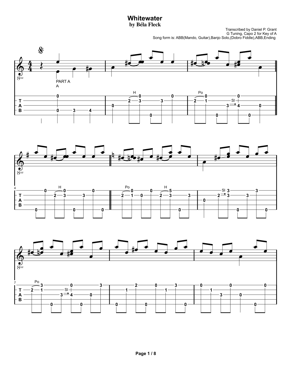 Whitewater (arr. Daniel P. Grant)