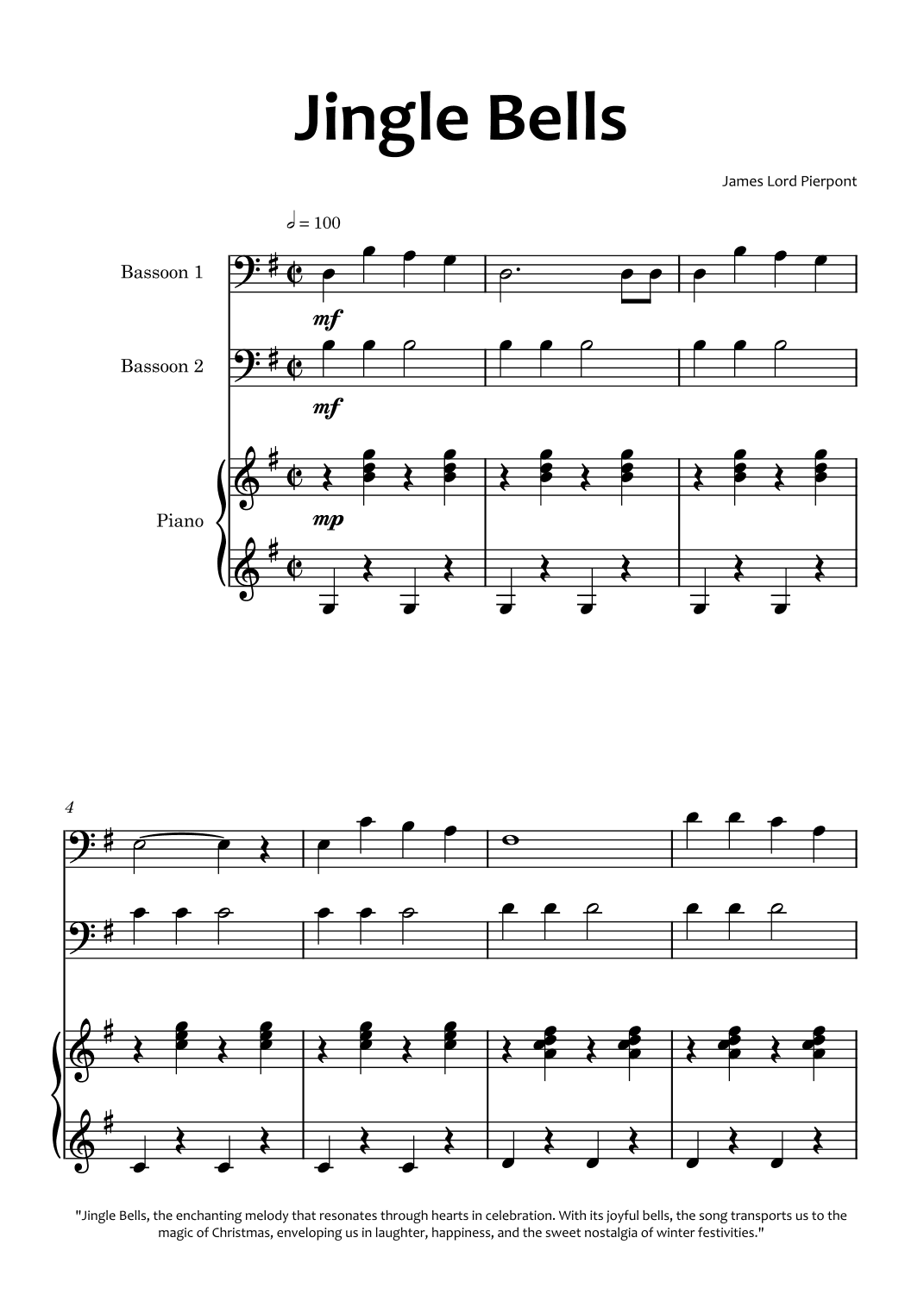 Jingle Bells (arr. Glauco Fernandes)