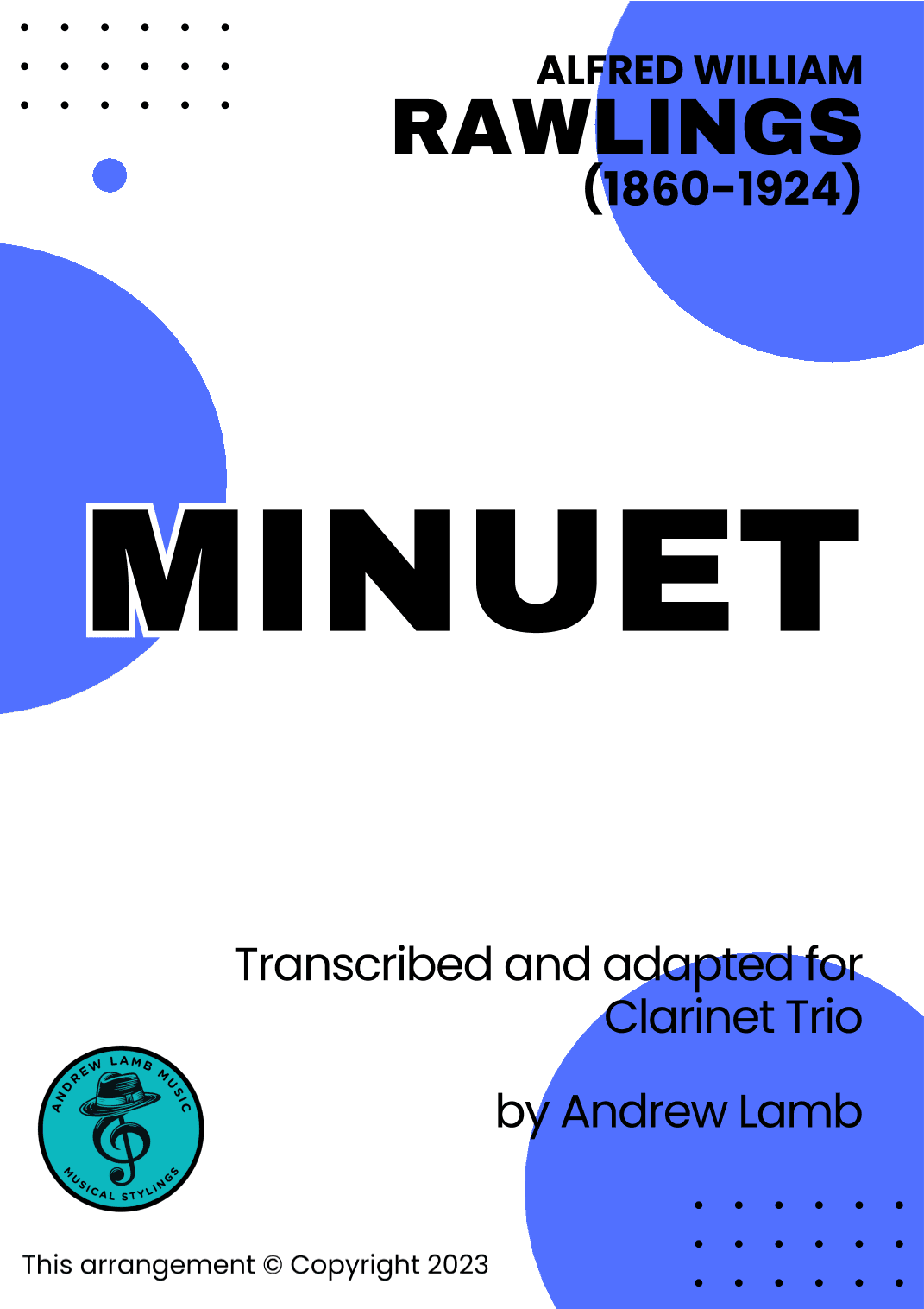Minuet (arr. for Clarinet Trio) (arr. Andrew Lamb)