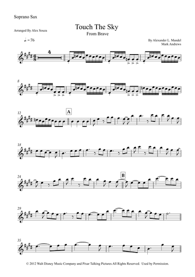 Touch The Sky (arr. Alex Souza)
