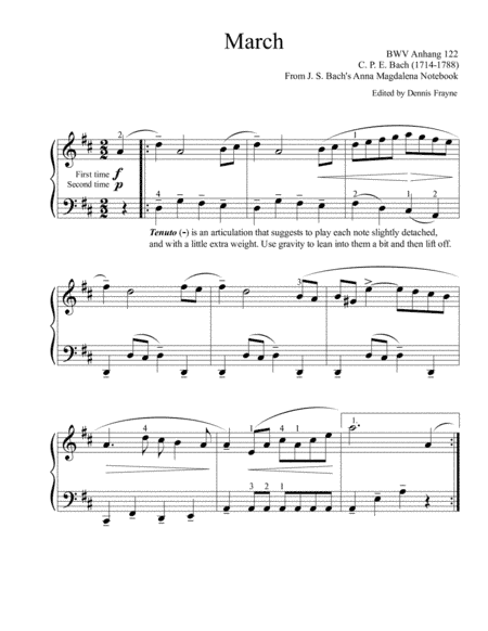 March (March in D) (arr. Presto! It's Music Magic Publishing)