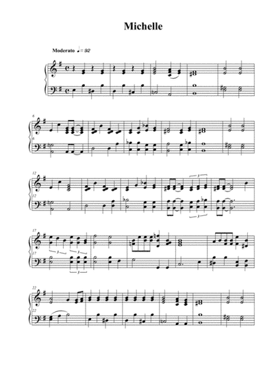 Michelle (arr. Franco Solano)