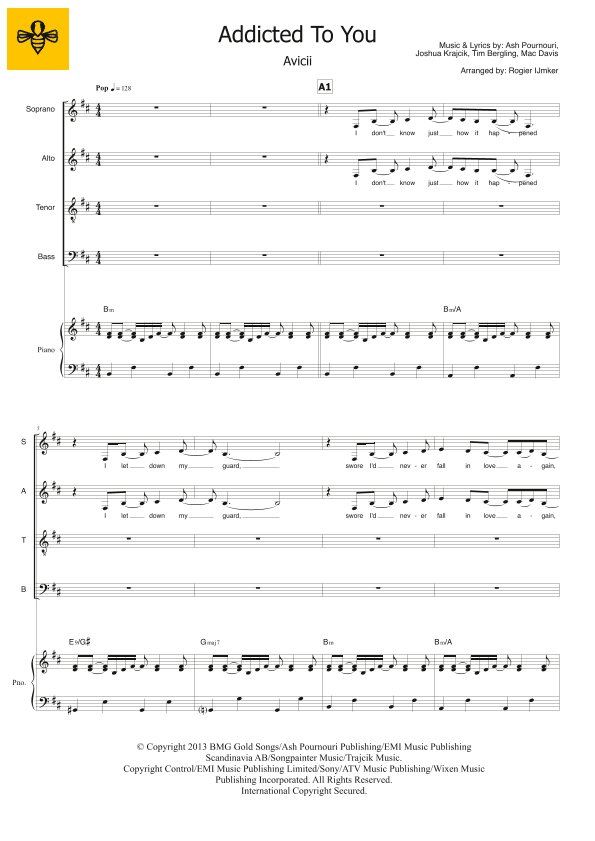 Addicted To You (arr. Rogier Ijmker)