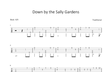 Down by the Sally Gardens (arr. Bettina Schipp)