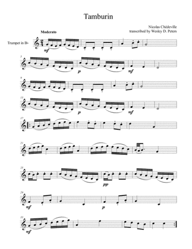 Tamburin (arr. Wesley D. Peters)