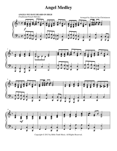 Angel Medley (arr. Glenn & Jan Christianson)