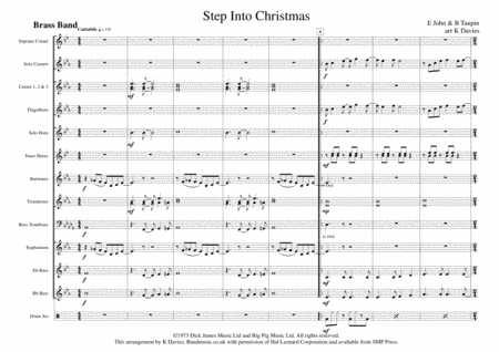 Step Into Christmas (arr. K Davies)