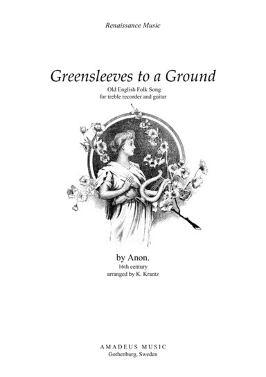 Greensleeves variations for treble recorder and guitar (arr. K. Krantz)