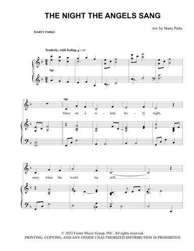 The Night The Angels Sang