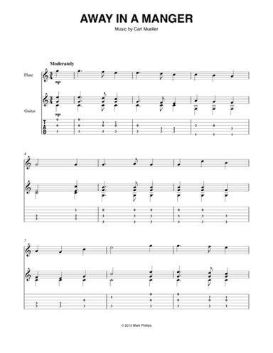 Away in a Manger (arr. Mark Phillips)
