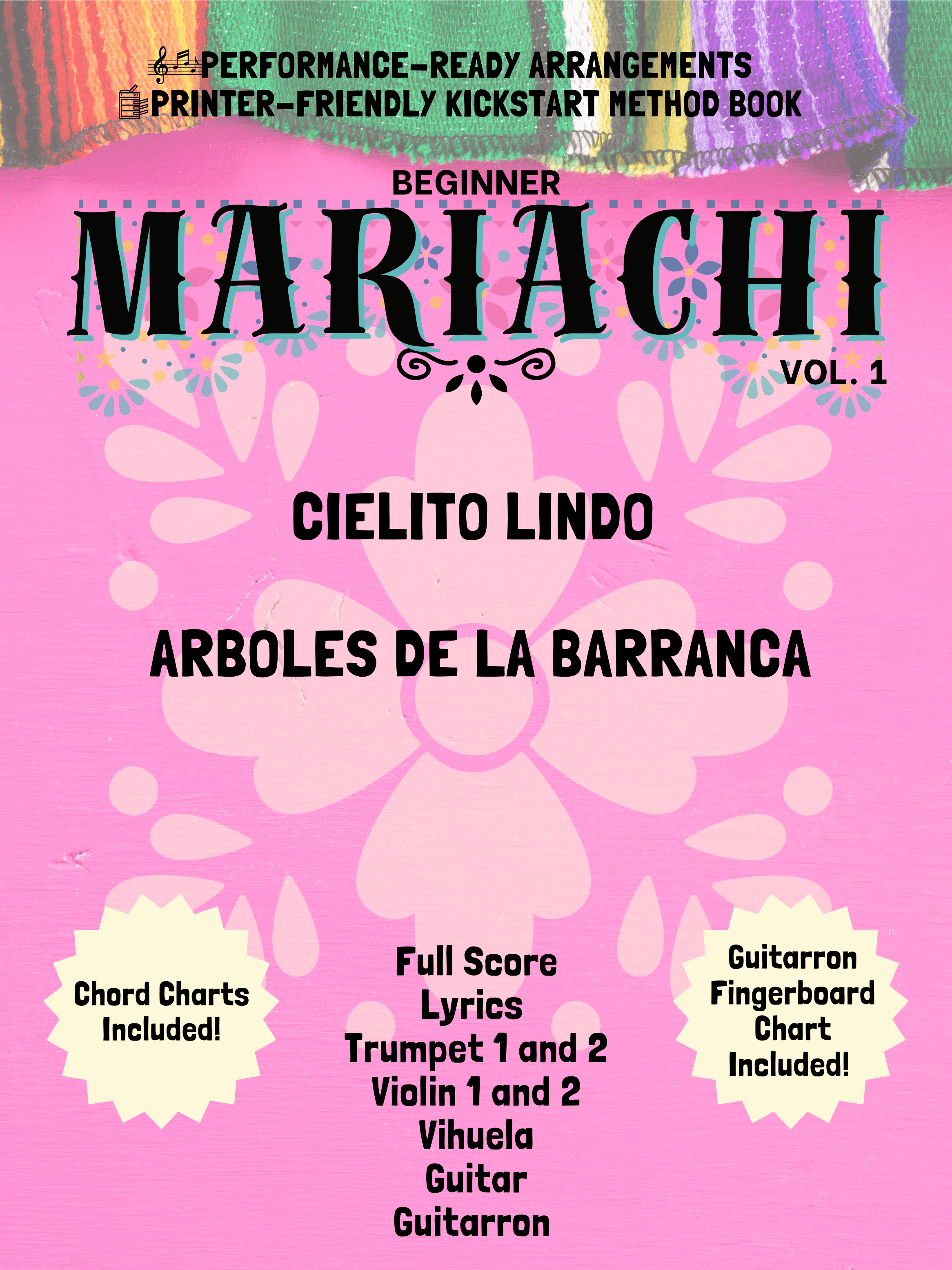 Beginner Mariachi: Volume 1 (arr. Daniel Lobliner-Cortez)