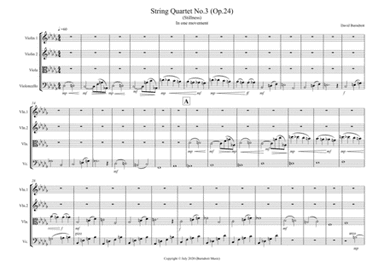 String Quartet No.3 Op.24 (Stillness)