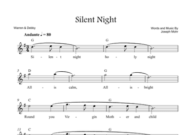 Silent Night (arr. Warren & Debby)