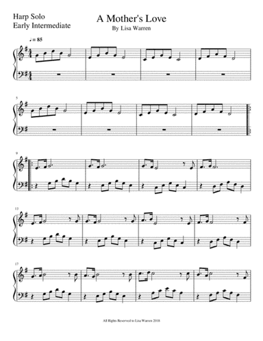 A Mother's Love - Early Intermediate