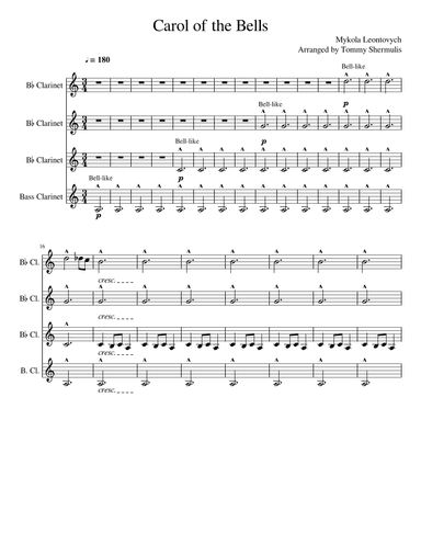 Carol of the Bells (arr. Tommy Shermulis)