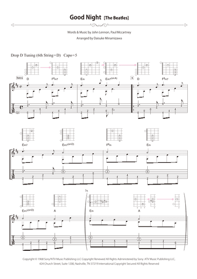 Good Night (arr. Daisuke Minamizawa)