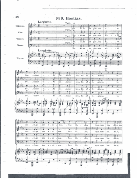 Ll Requiem K626 Hostias (arr. Izaiah Lutchman)