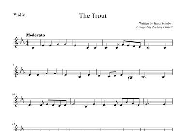 The Trout (arr. Zachary Corbett)