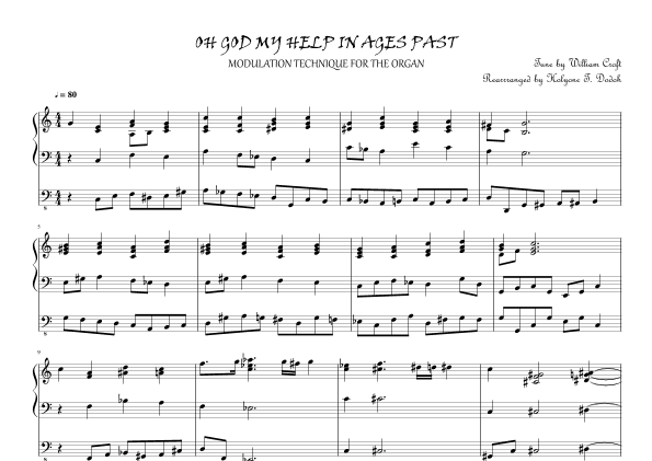 Oh God Our Help in Ages Past (arr. Holyone Tombari Dodoh)