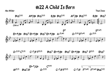A Child Is Born (arr. John Fries)