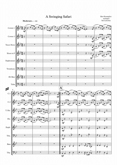 A Swingin' Safari (arr. Ian Lanceley)