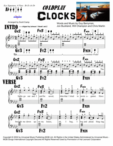 Clocks (arr. Scott Camp)