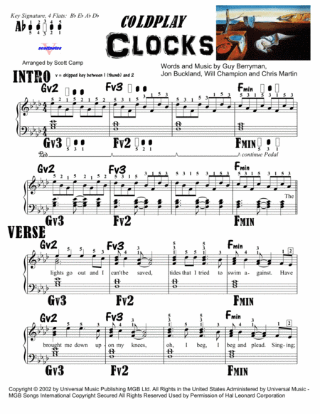 Clocks (arr. Scott Camp)