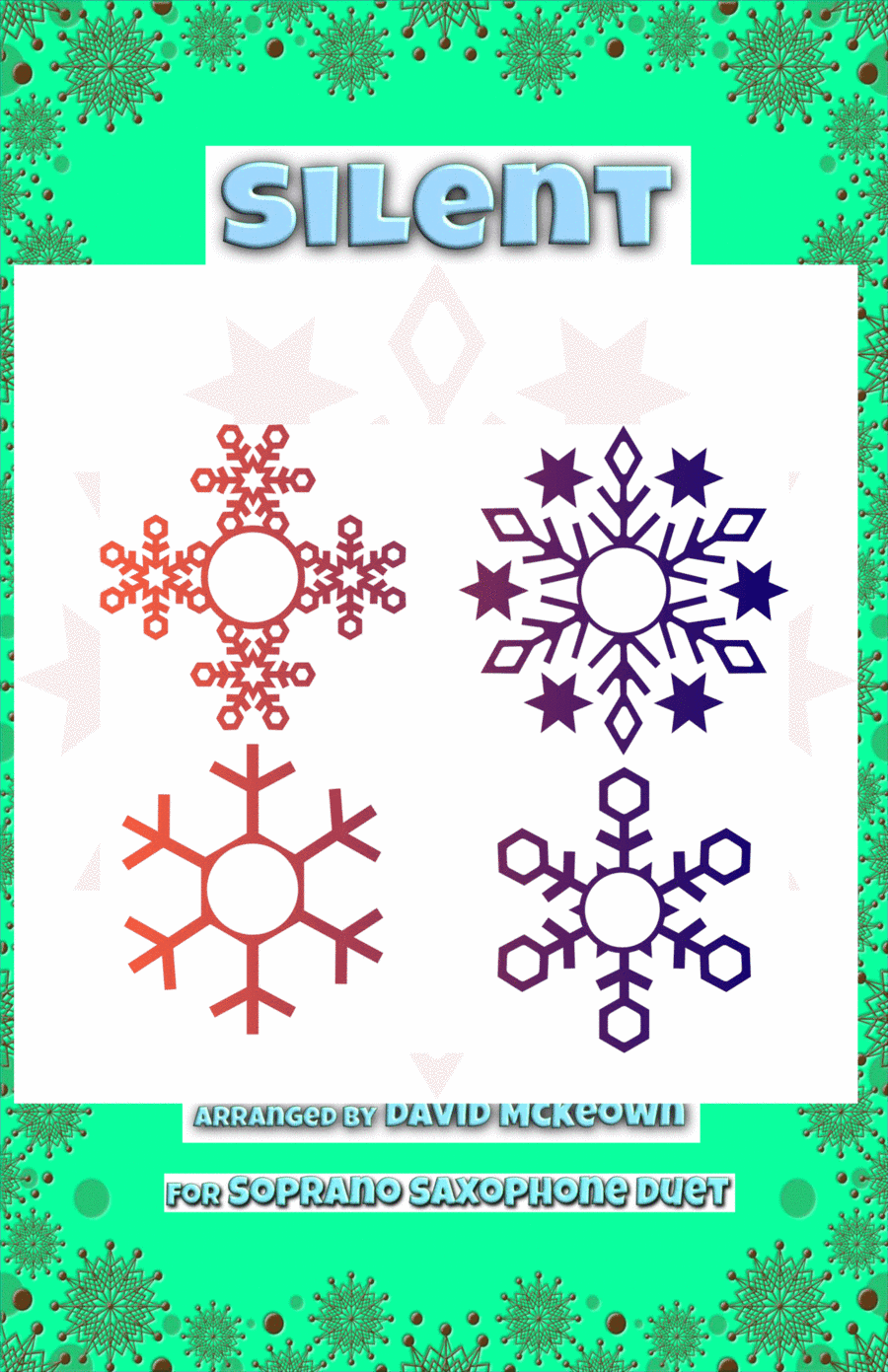 Silent Night, Gospel Style, for Soprano Saxophone Duet (arr. David McKeown)