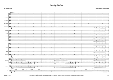 Pump Up The Jam (arr. Matthew Darwin)