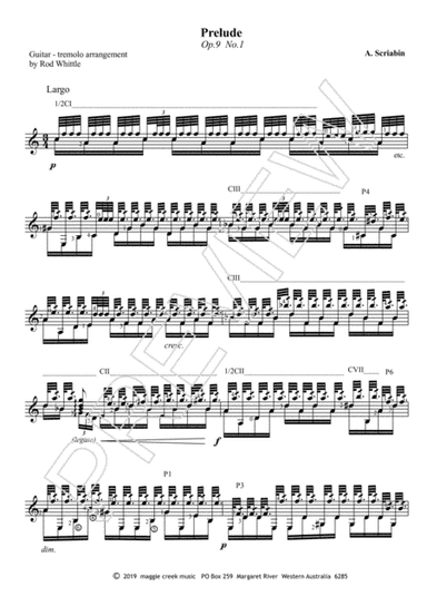 Prelude  Op.9  No.1 (arr. Rod Whittle)
