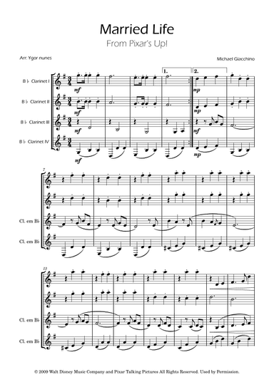 Married Life (arr. Ygor Nunes)